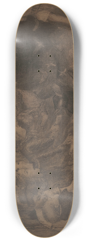 Charles Mertens - Childrens Game. 8.25 inch art skate deck