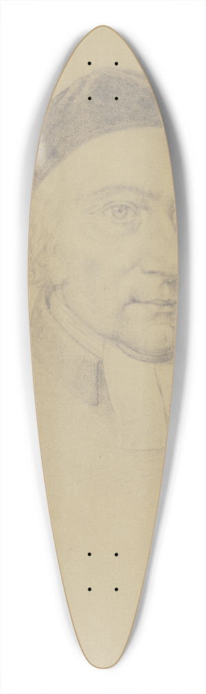 Johann David Passavant - Bildnis Jakob Ludwig Passavant, Prediger der deutsch reformierten Gemeinde zu Frankfurt am Main 39.3 inch art pintail longboard deck