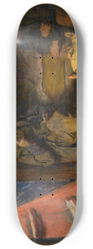 Charles Mertens - Saloon 8.25 inch art skate deck