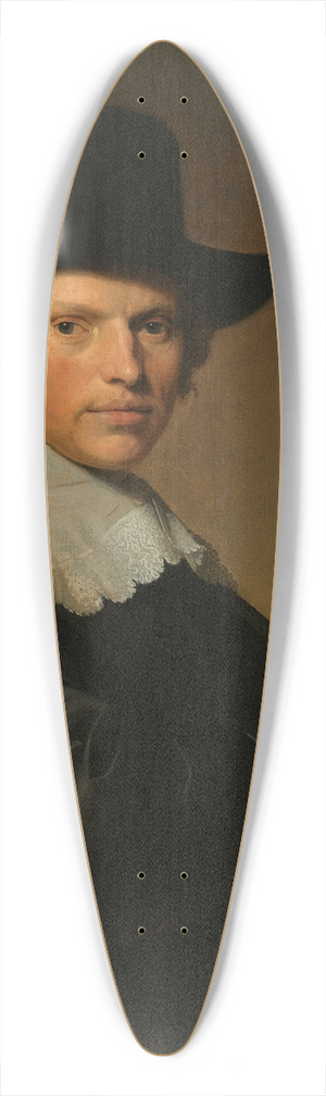 Johannes Cornelisz Verspronck - Portrait of a Man 39.3 inch art pintail longboard deck