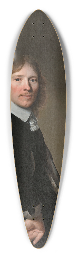 Johannes Cornelisz Verspronck - Portrait of Eduard Wallis 39.3 inch art pintail longboard deck