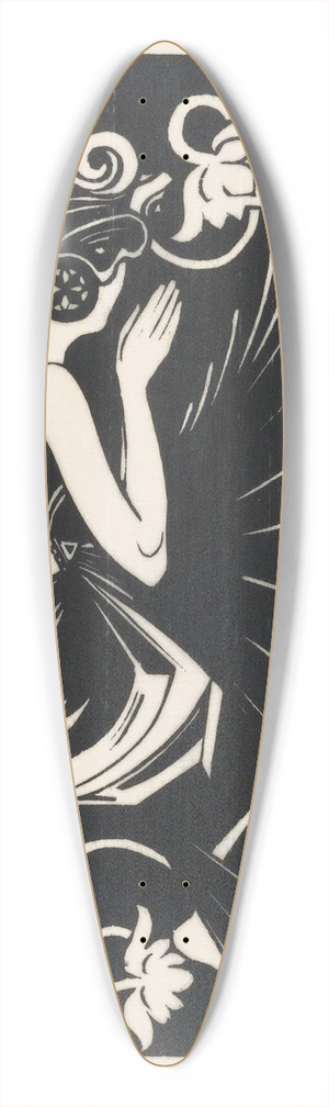 Johannes Frederik Engelbert ten Klooster - Sembah 39.3 inch art pintail longboard deck