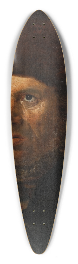 Johannes Jensen - Portrait Of An Old Sailor 39.3 inch art pintail longboard deck