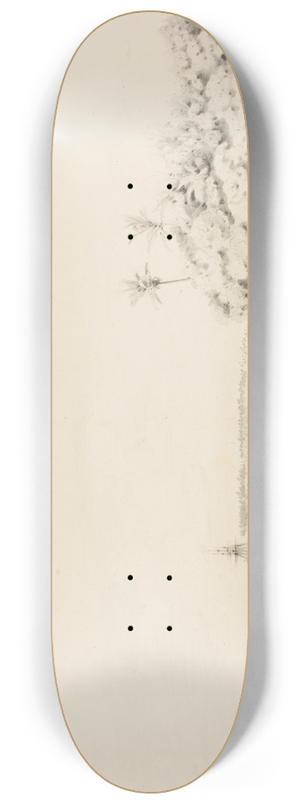 Charles Meryon - Study 8.25 inch art skate deck Charles Meryon - Study 8.25 inch art skate deck