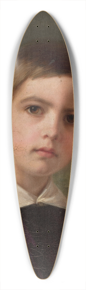 Johannes Samuel Otto - Childhood portrait of Ferdynand Radziwi 39.3 inch art pintail longboard deck