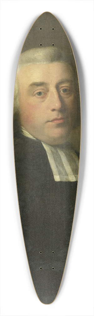 Johann Friedrich August Tischbein - Portrait of Antonius Kuyper, Clergyman in Amsterdam 39.3 inch art pintail longboard deck