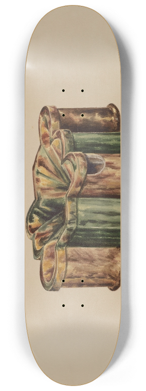 Charles Moss - Cuspidor 8.25 inch art skate deck