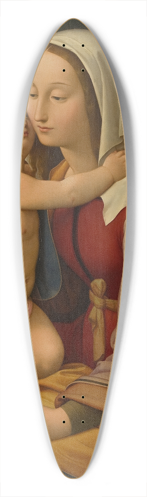 Johann Friedrich Overbeck - The Virgin And Child 39.3 inch art pintail longboard deck