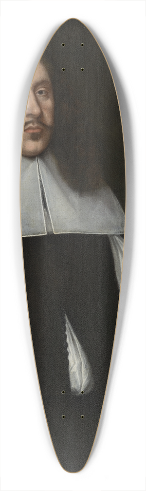 Johann Friedrich Trescher - Portrait of Heinrich Wilhelm von Kellner 39.3 inch art pintail longboard deck