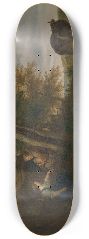 Adriaen van de Velde - Piper 8.25 inch art skate deck