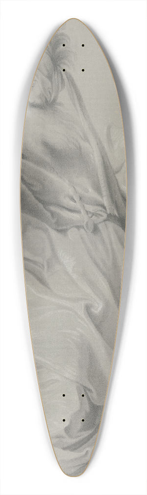 Johann Georg Trautmann - Gewandfigur mit einem Turban 39.3 inch art pintail longboard deck