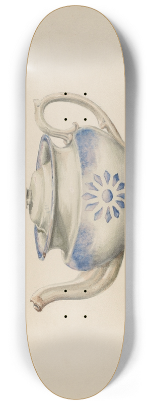 Charles Moss - Teapot 8.25 inch art skate deck