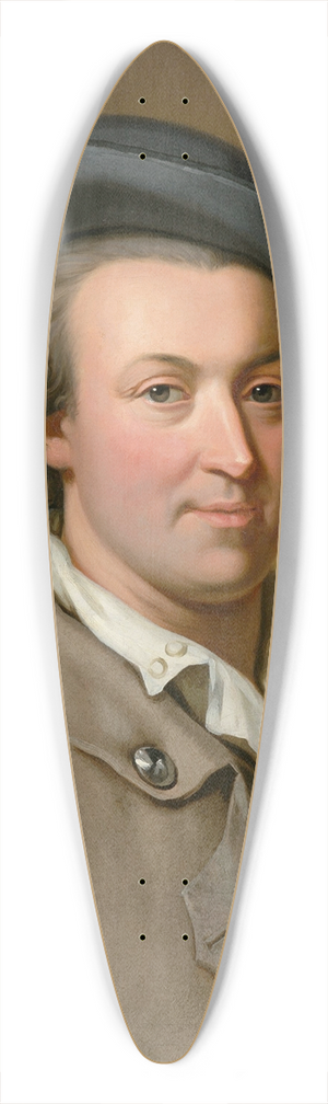 Johann Heinrich Wilhelm Tischbein - Portrt des Hans Jakob Irminger 39.3 inch art pintail longboard deck
