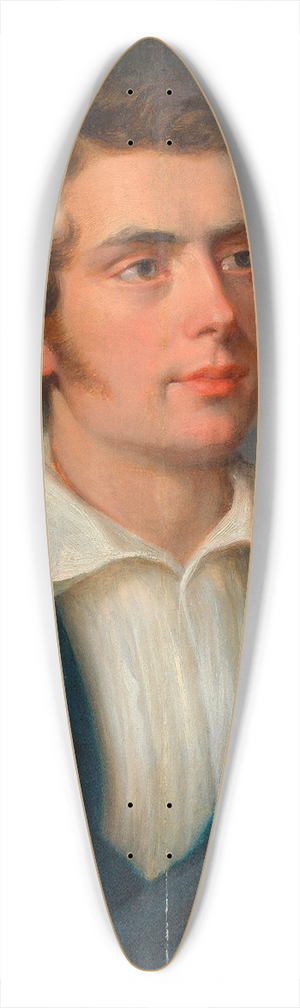 Johann Hermann - Franz Xaver Lssl (Architekt) 39.3 inch art pintail longboard deck