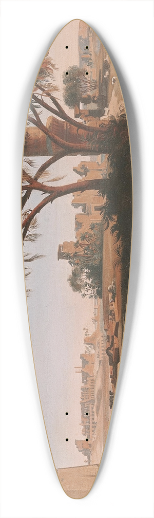 Johann Jakob Frey - Karnak 39.3 inch art pintail longboard deck