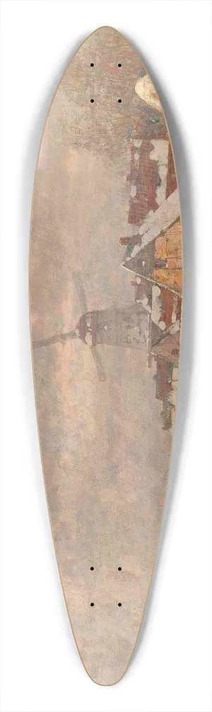 Johann Jungblut - Fun on the Ice 39.3 inch art pintail longboard deck