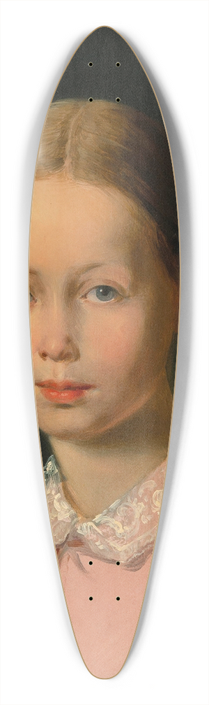 Johann Matthias Ranftl - Portrait of Henriette Theresia Ferdinande Franz von Astrenberg, ne Fux (1844-1910) 39.3 inch art pintail longboard deck