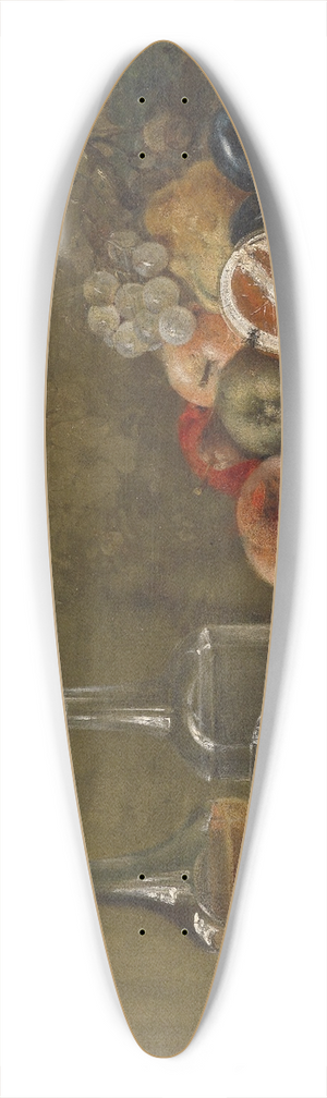 Johann Matthias Wurzer - Stillleben mit Frchten und Glaskaraffen 39.3 inch art pintail longboard deck