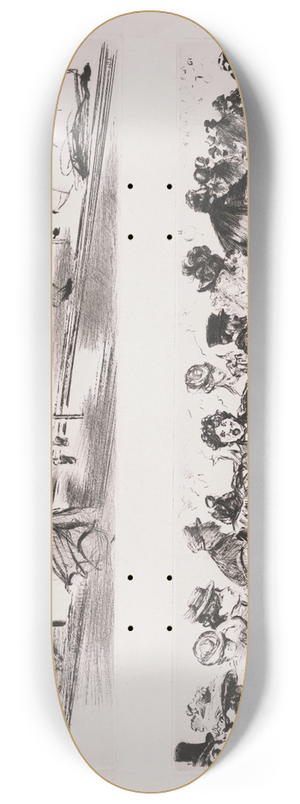 Charles Paul Renouard - Trottoir roulant 8.25 inch art skate deck Charles Paul Renouard - Trottoir roulant 8.25 inch art skate deck