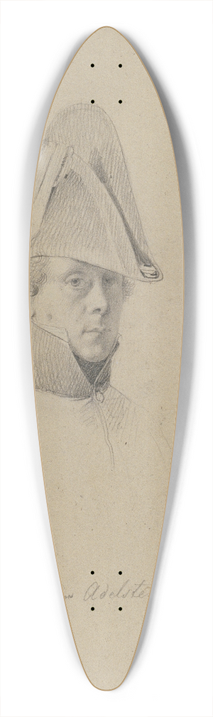 Johann Peter Krafft - Baron Adelstein 39.3 inch art pintail longboard deck