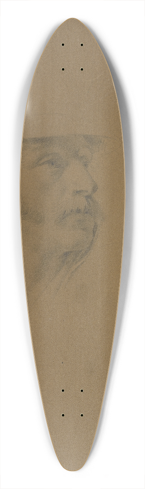 Johann Peter Krafft - Bildnis des Johann Jakob Dorner, Freund des Knstlers 39.3 inch art pintail longboard deck