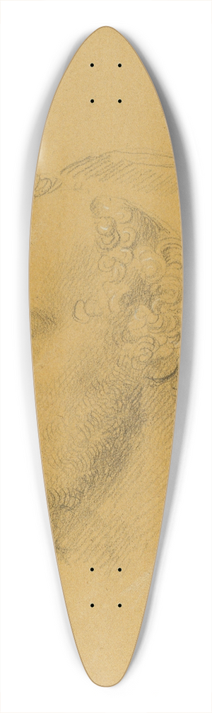 Johann Peter Krafft - Kopfstudie eines Brtigen 39.3 inch art pintail longboard deck