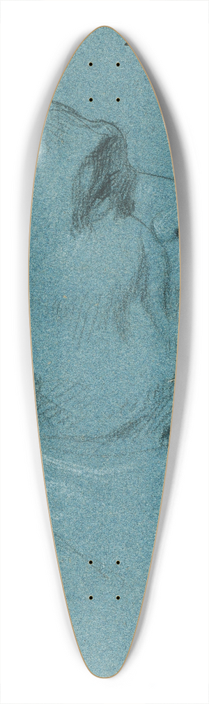 Johann Peter Krafft - Kopfstudie zu den Wandgemlden in der Hofburg 39.3 inch art pintail longboard deck