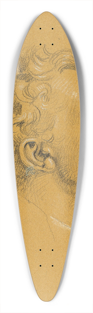 Johann Peter Krafft - Kopfstudie zu Rckkehr des Kaisers Franz aus Pressburg 39.3 inch art pintail longboard deck