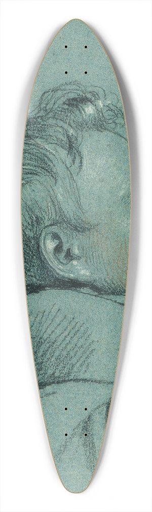 Johann Peter Krafft - Kopfstudie zu Rckkehr des Kaisers Franz aus Pressburg 39.3 inch art pintail longboard deck