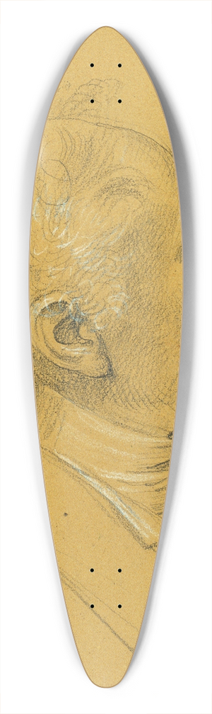 Johann Peter Krafft - Portrtstudie zur Ausfahrt des Kaiserpaares nach einer schweren Krankheit des Kaisers Franz I. 39.3 inch art pintail longboard deck