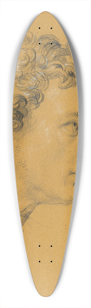 Johann Peter Krafft - Studie eines Kopfes 39.3 inch art pintail longboard deck
