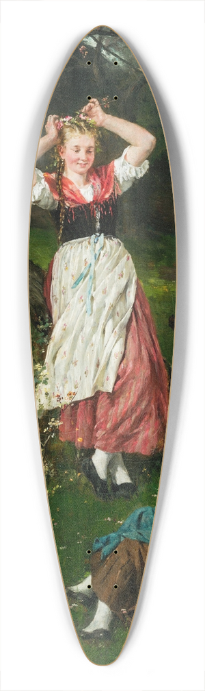 Johann Sperl - Im Frhling I 39.3 inch art pintail longboard deck