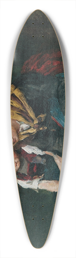 Johann Sperl - Mutter und Kind 39.3 inch art pintail longboard deck