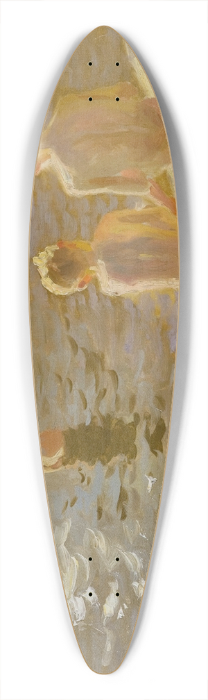 Johann Walter-Kurau - Boys Bathing 39.3 inch art pintail longboard deck