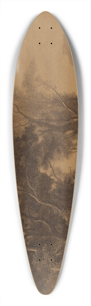 Johann Wilhelm Schirmer - Abraham empfngt die Verheiung Isaaks im Hain Mamre (1. Mose 15, 1ff) 39.3 inch art pintail longboard deck