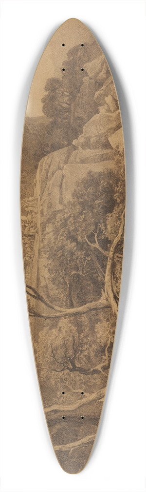 Johann Wilhelm Schirmer - Noahs Dankopfer (1. Mose 8, 20) 39.3 inch art pintail longboard deck