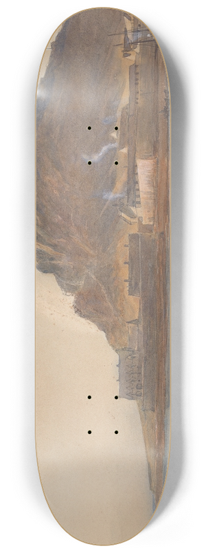 Charles Reginald Aston - Mont Saint-Michel 8.25 inch art skate deck