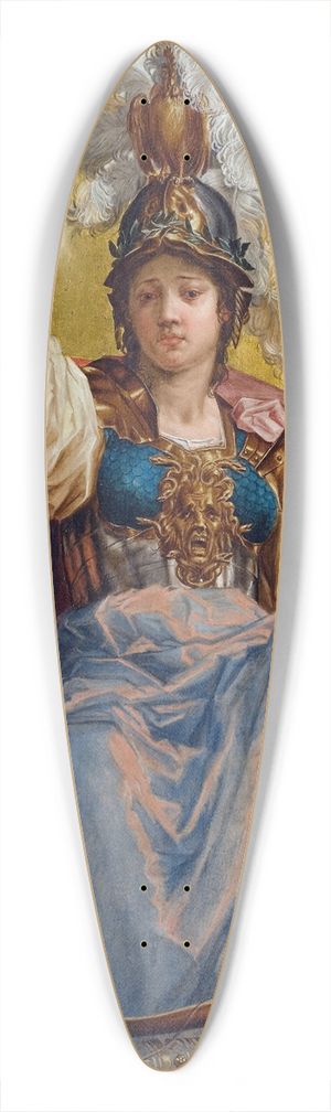 Johan Sylvius - Minerva 39.3 inch art pintail longboard deck