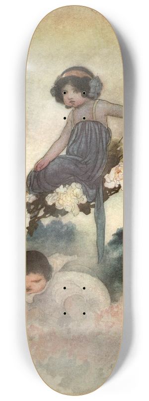 Charles Robinson - In Every Tree He Could See There Was A Little Child 8.25 inch art skate deck