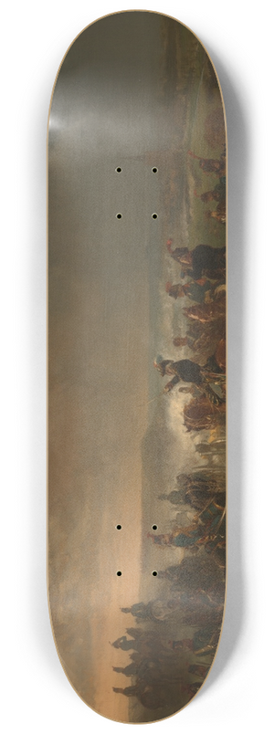Charles Rochussen - Battle of Castricum 8.25 inch art skate deck