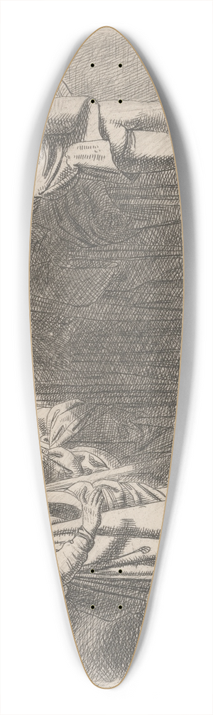 John Bell - And this was Csar 39.3 inch art pintail longboard deck