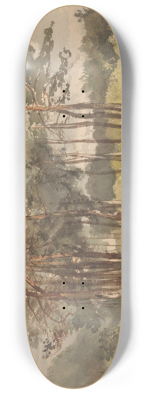 Charles Rochussen - Boomgroep in de bossen bij Driebergen 8.25 inch art skate deck