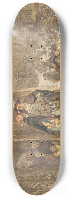 Charles Rochussen - Kermistheater 8.25 inch art skate deck Charles Rochussen - Kermistheater 8.25 inch art skate deck