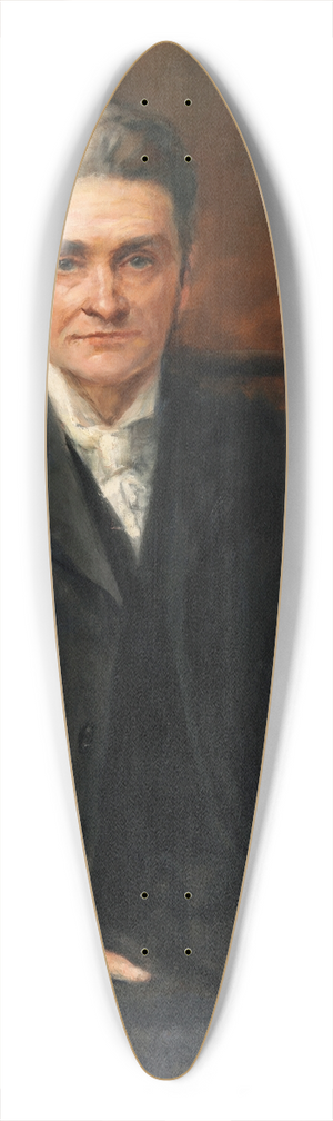 John Butler Yeats - Portrait of Standish James OGrady (1832-1915), Author 39.3 inch art pintail longboard deck