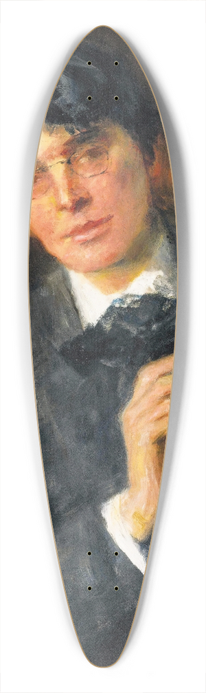 John Butler Yeats - Portrait Of William Butler Yeats 39.3 inch art pintail longboard deck