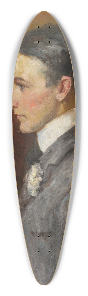 John Butler Yeats - Van Wyck Brooks 39.3 inch art pintail longboard deck