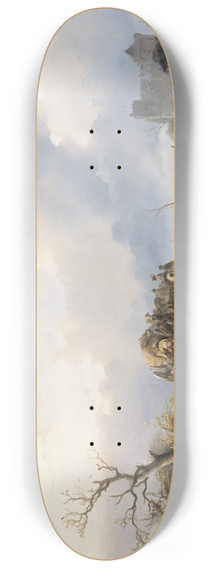 Charles Rochussen - Return from the Hunt 8.25 inch art skate deck