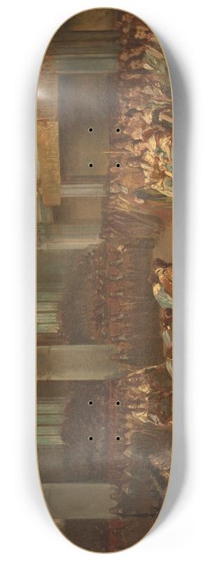 Charles Rochussen - The coronation of William III and Mary Stuart, Anno 1689 8.25 inch art skate deck