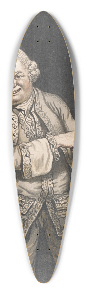 John Collet - In Place 39.3 inch art pintail longboard deck