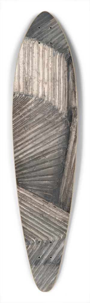 John Covert - BrassBand 39.3 inch art pintail longboard deck